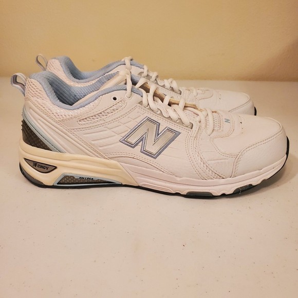 New Balance Shoes New Balance 856 Womens White Leather Shoes Sz 1